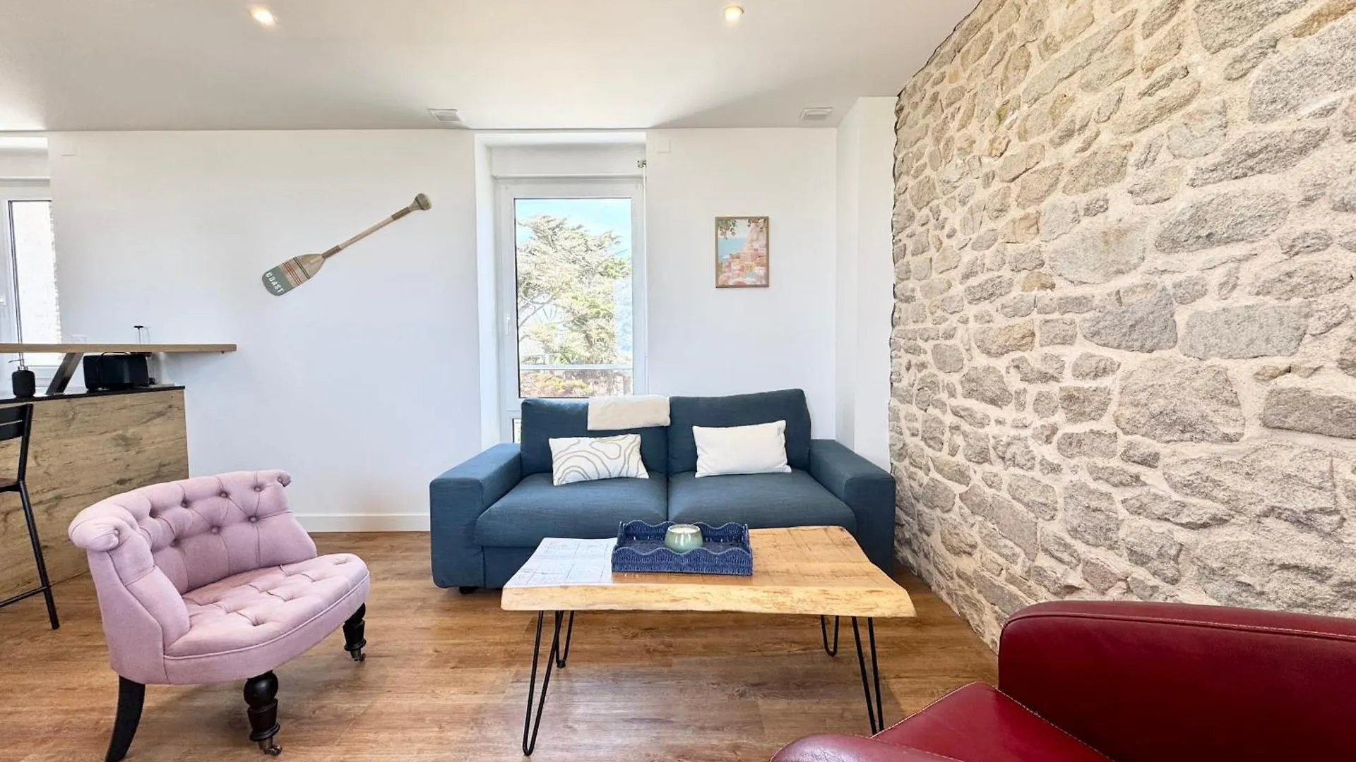 Magnifique Appartement Vue Mer Plage & Charme Сен-Пьер-Киберон
